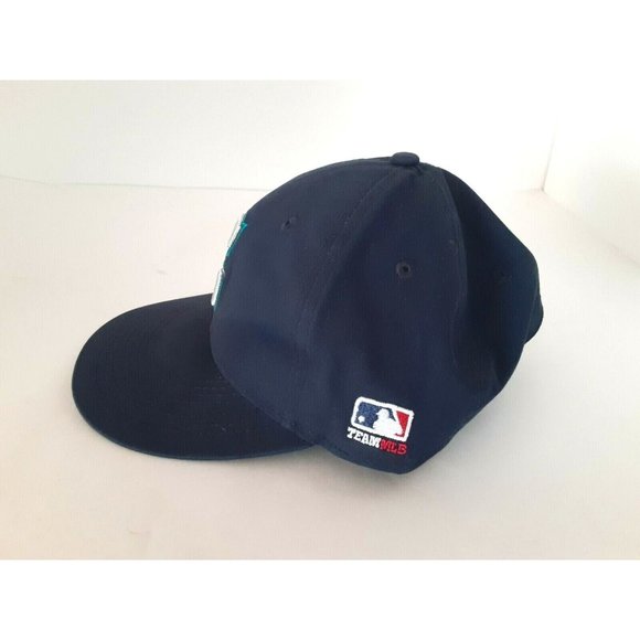 Seattle Mariners MLB Baseball Hat | OC Sports Cap | Blue | 3D Logo | One Size - Picture 2 of 8